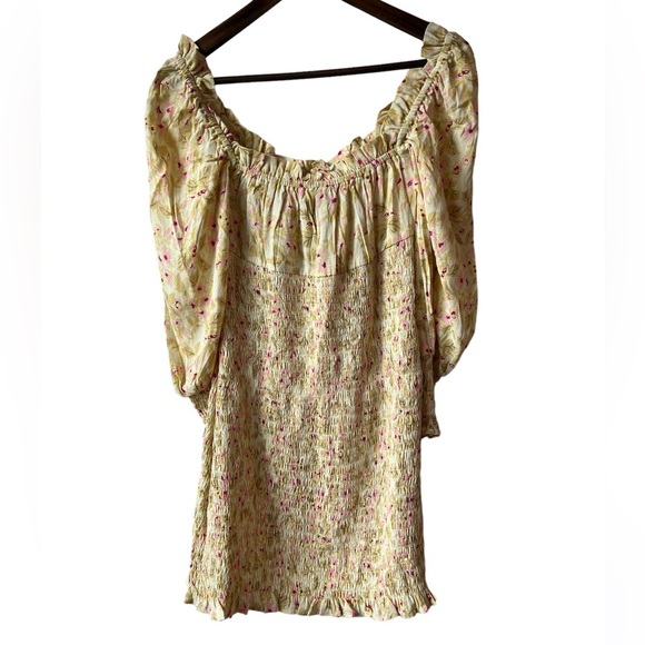 NWT Faithfull The Brand Gombardy Mini Dress Adele Floral Print - Picture 8 of 10